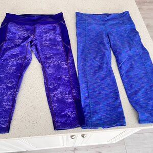 Athleta Yoga Legging lot of 2, size M